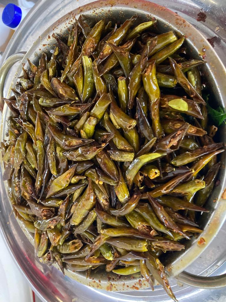 Fish Pickle preparation